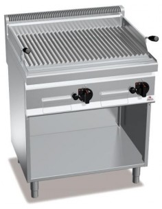 BARBACOA PARRILLA A GAS CON MUEBLE 800X900X900MM BERTO`S MOD G9PL80M                                                            
