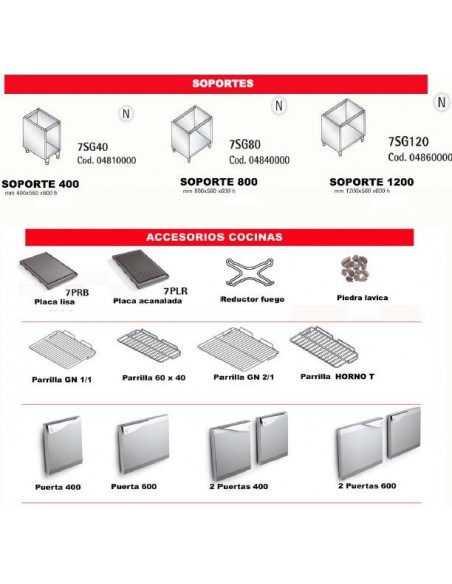 ACCESORIOS COCCIàN BERTOïS- CONSULTE PRECIOS                                                                                    