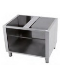 SOPORTE REPAGAS EN INOX PARA FONDO 750MM MOD S127                                                                               