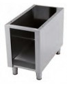 SOPORTE REPAGAS EN INOX PARA FONDO 900MM MOD S49
