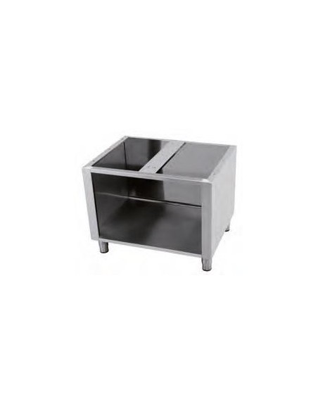 SOPORTE REPAGAS EN INOX PARA FONDO 900MM MOD S89                                                                                