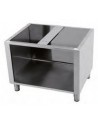 SOPORTE REPAGAS EN INOX PARA FONDO 900MM MOD S129