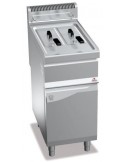 FREIDORA 7+7 LITROS GAS CON MUEBLE 2x5,5KWS BERTOïS MOD GL7+7M                                                                  