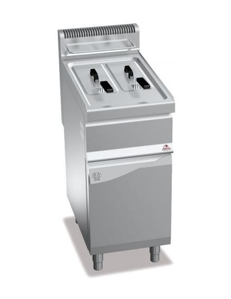 FREIDORA 7+7 LITROS GAS CON MUEBLE 2x5,5KWS BERTOïS MOD GL7+7M                                                                  
