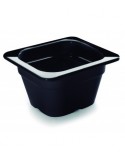 Cubetas GN 1/6 x 100 mm de melamina color negro LACOR Ref 66610J                                                                