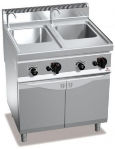 CUECEPASTAS 80 LITROS GAS 26 KWS CON MUEBLE L800XF900XA900MM BERTOïS SIN CESTAS MOD GPCP80 (ver cestas)                         